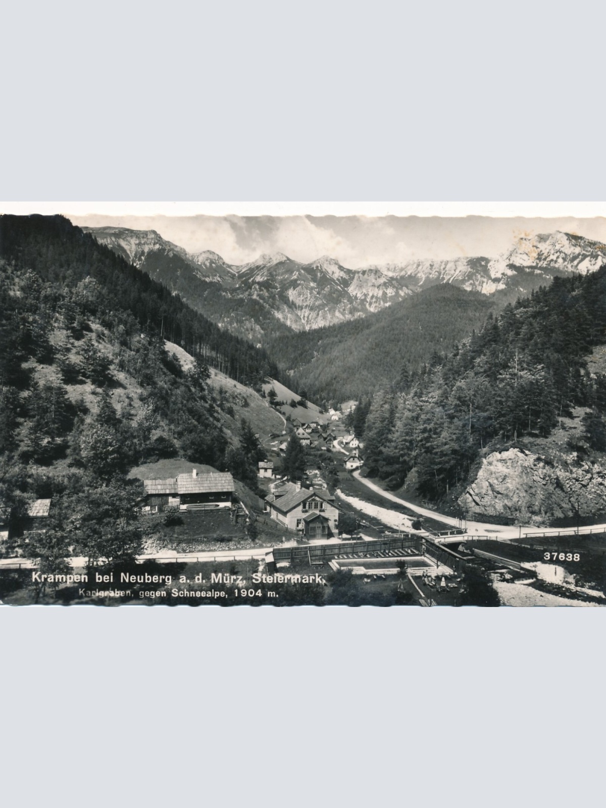 AK aus Krampen bei Neuberg Steiermark Ansichtskarte (13071)
