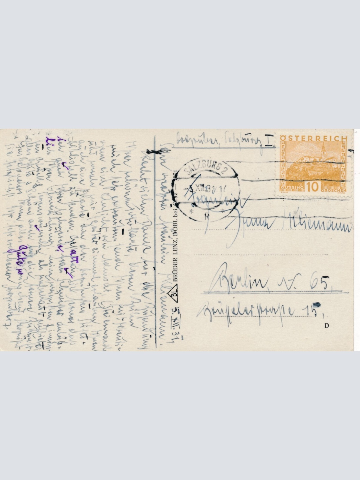 AK aus Admont Steiermark Ansichtskarte (13078)