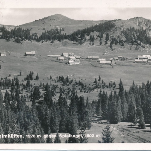 AK aus Hinteralmhütten Steiermark Ansichtskarte (13069)