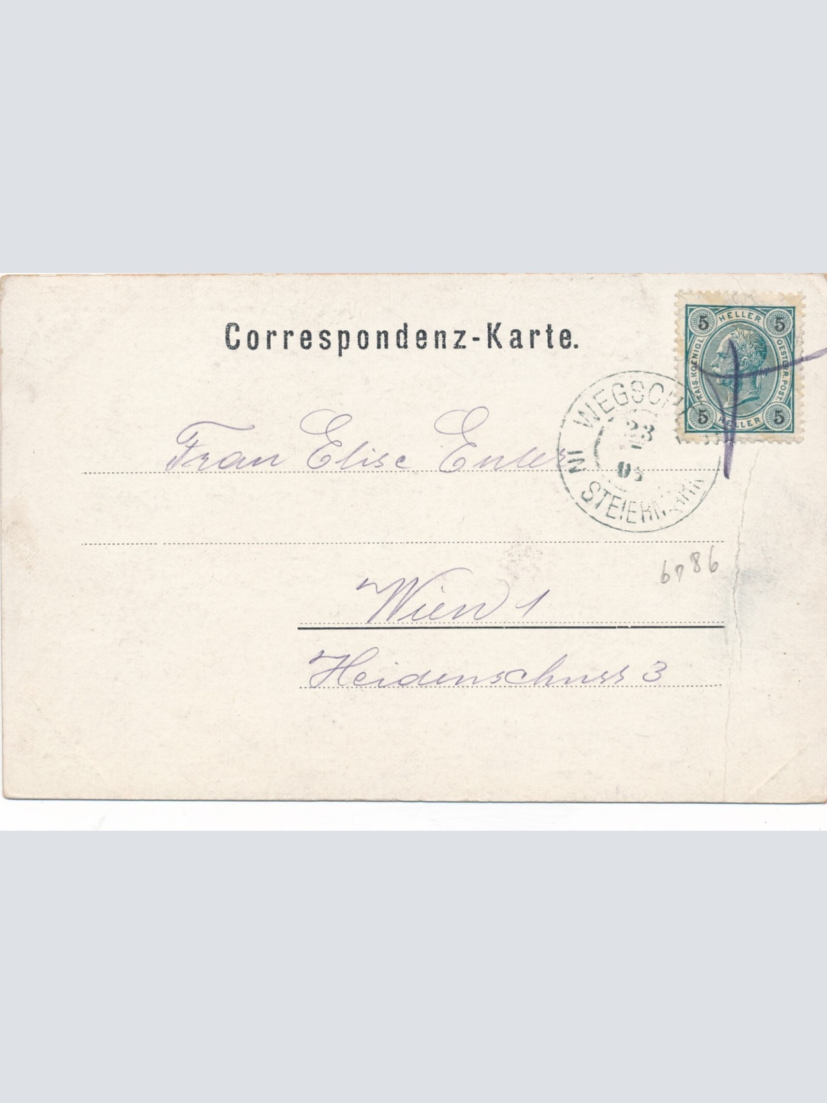 AK aus Wegscheid mit dem Spielmäuern Steiermark Ansichtskarte (12764)