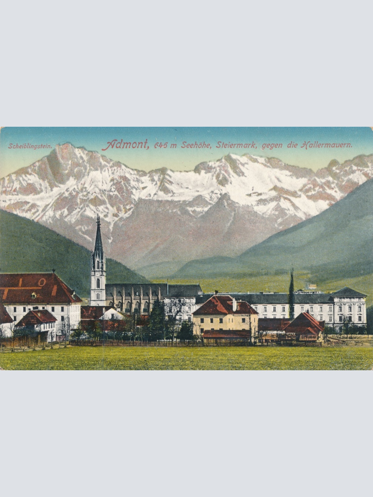 AK aus Admont Steiermark Ansichtskarte (12766)