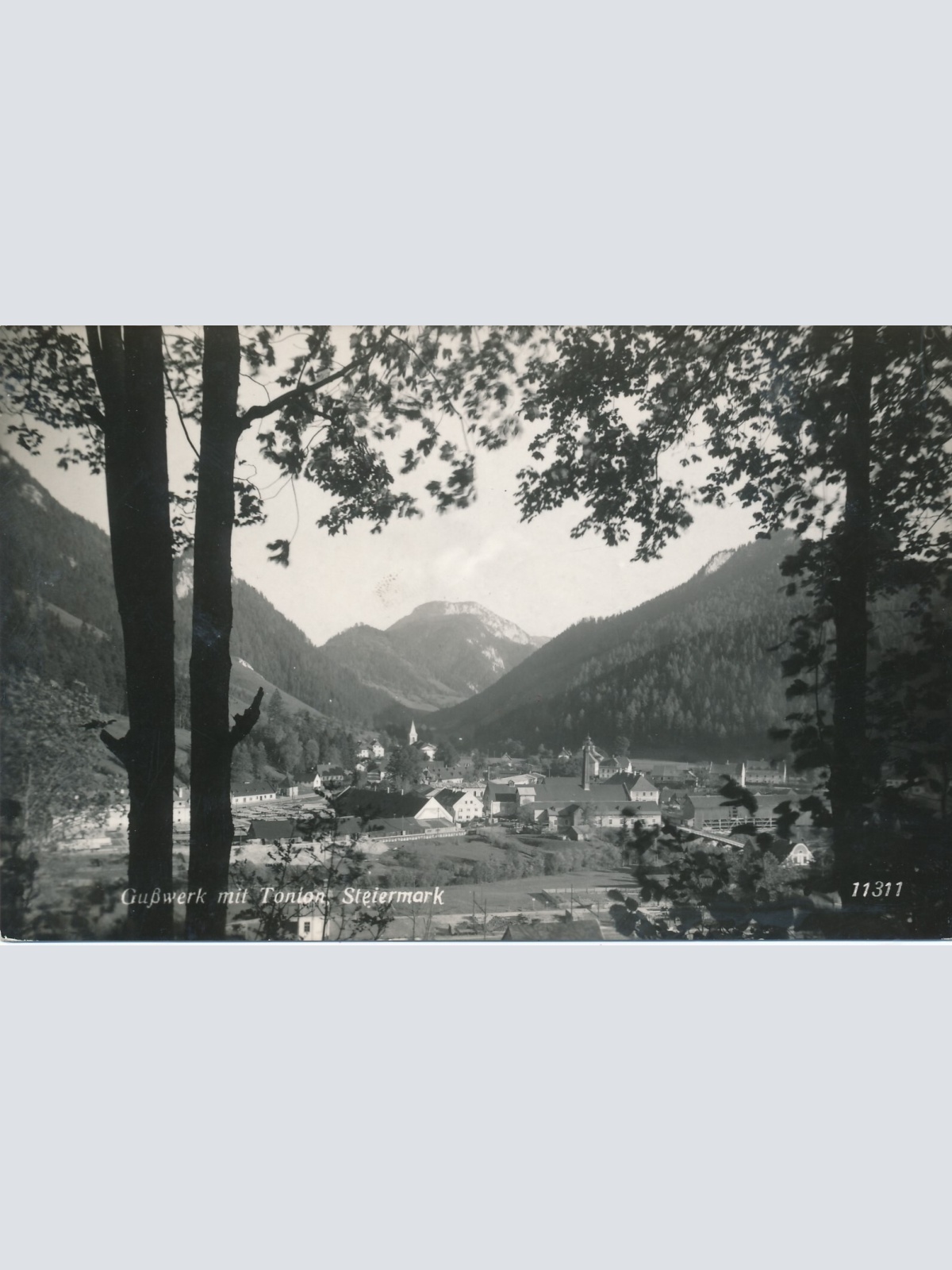 AK aus Gußwerk mit Tonion Steiermark Ansichtskarte (13080)