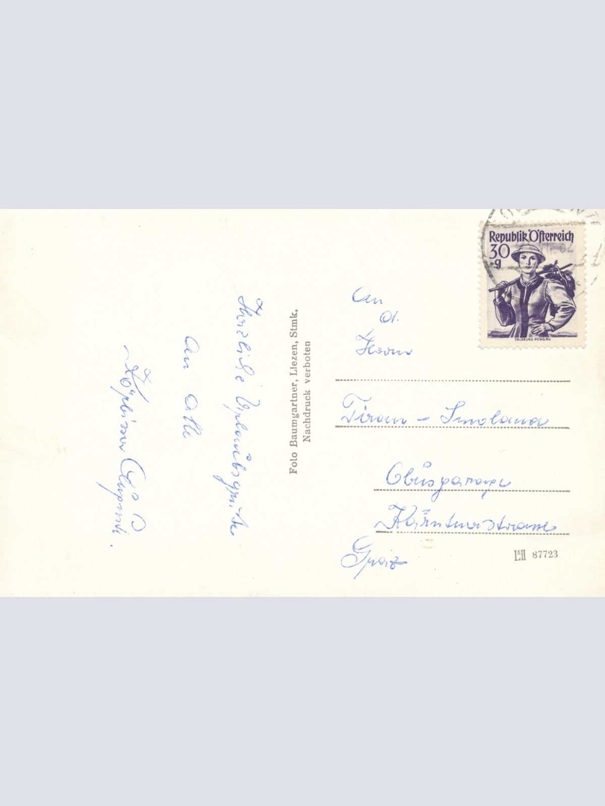 AK aus Öblarn Steiermark Ansichtskarte (13101)