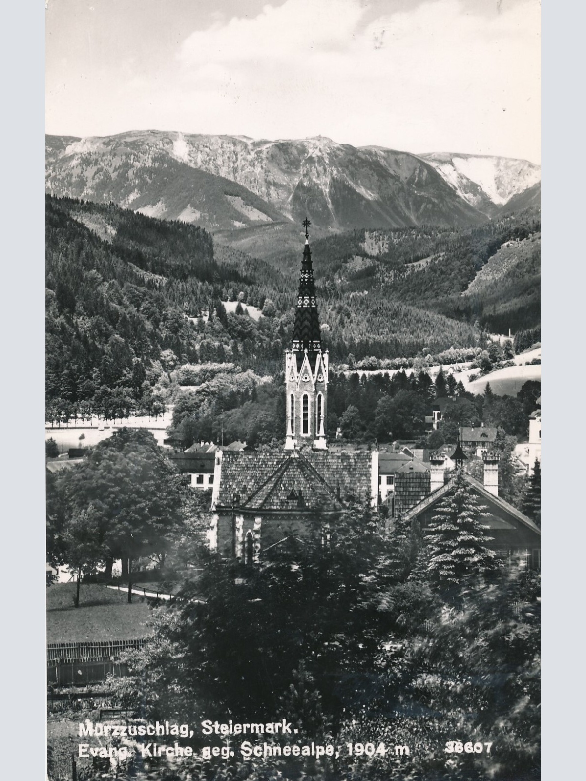 AK aus Mürzzuschlag Steiermark Ansichtskarte (13106)