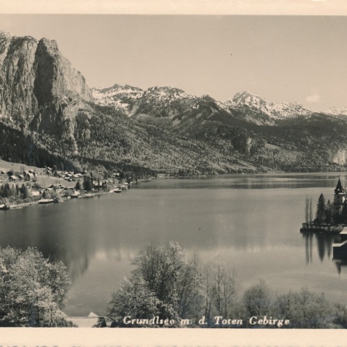 AK vom Grundlsee Steiermark Ansichtskarte (13092)