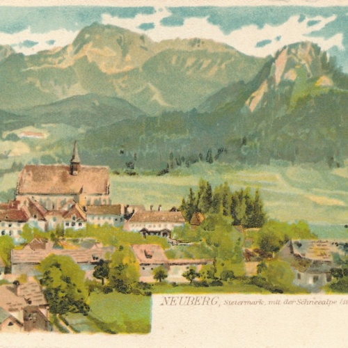 AK aus Neuberg Steiermark Ansichtskarte (12333)