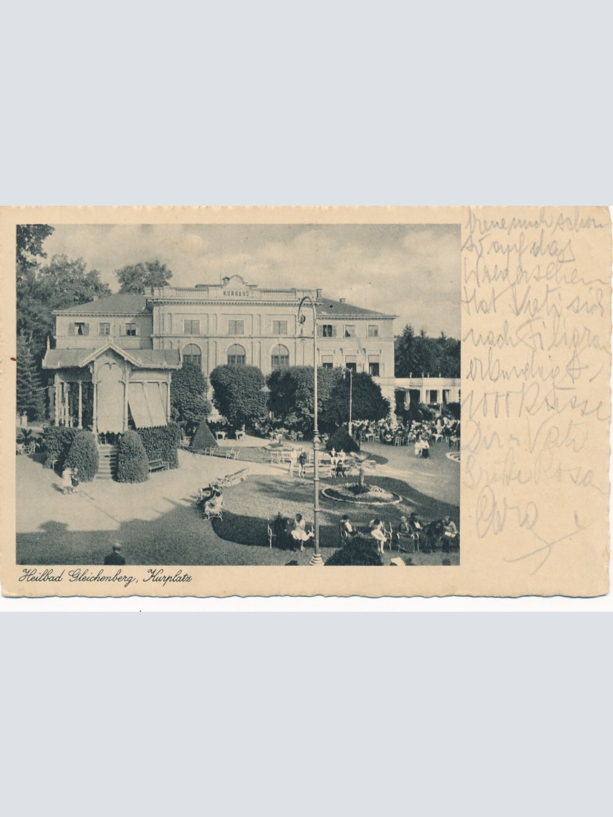 AK aus Gleichenberg Heilbad und Kurplatz Steiermark Ansichtskarte (13199)