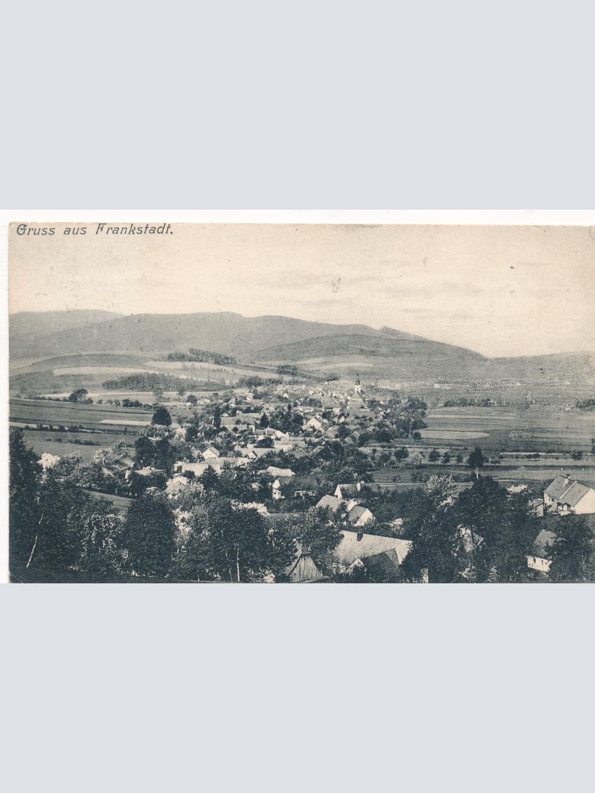 AK aus Frankstadt Tschechoslowakei  (12474)