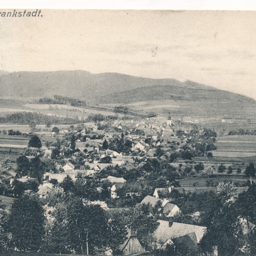 AK aus Frankstadt Tschechoslowakei  (12474)