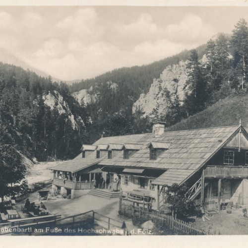 AK grüße vom Schwabenbartl Steiermark Ansichtskarte (13170)