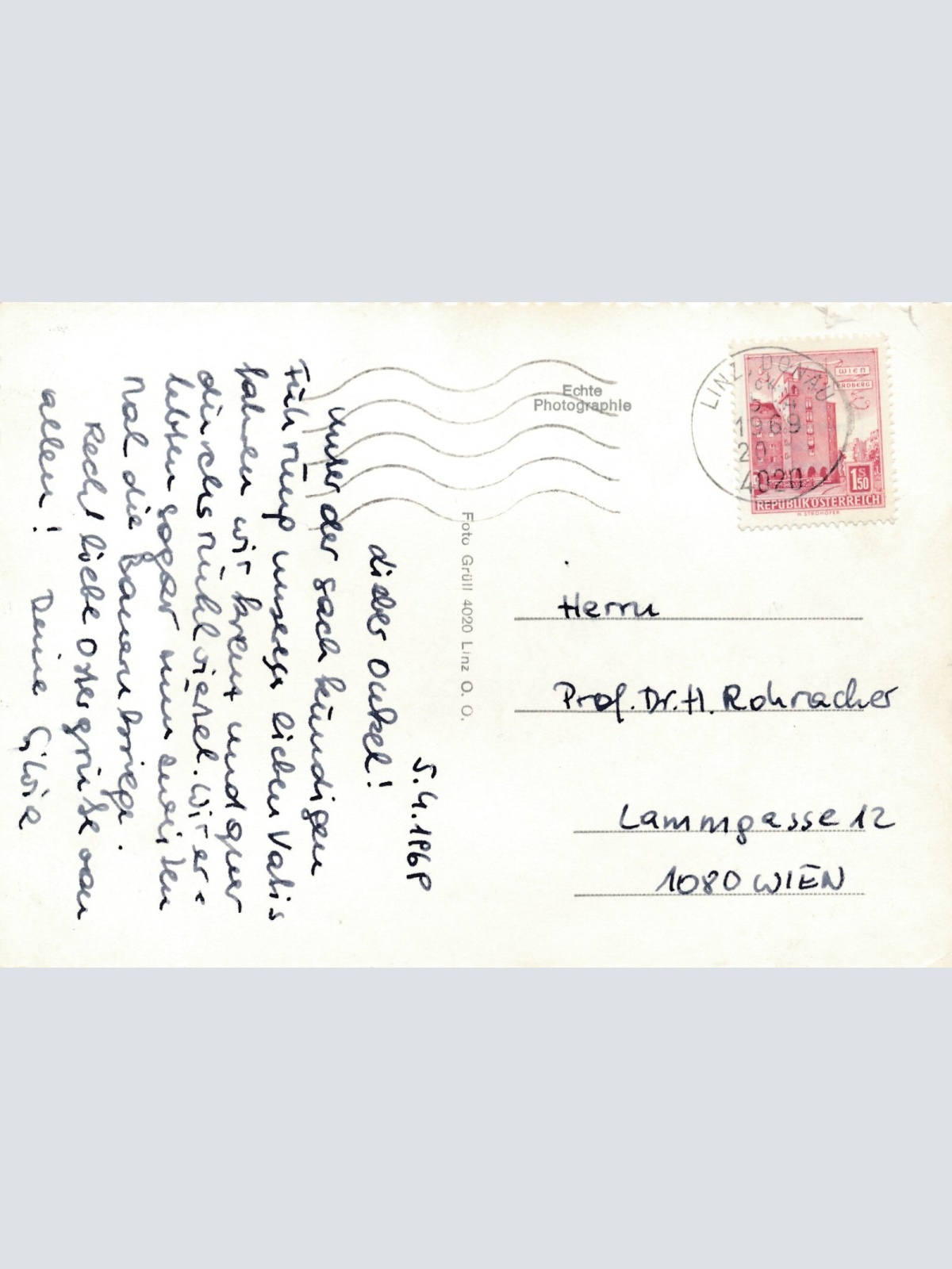 AK aus Haslach Luftbild Nr. 20 Oberösterreich Ansichtskarte (12944)