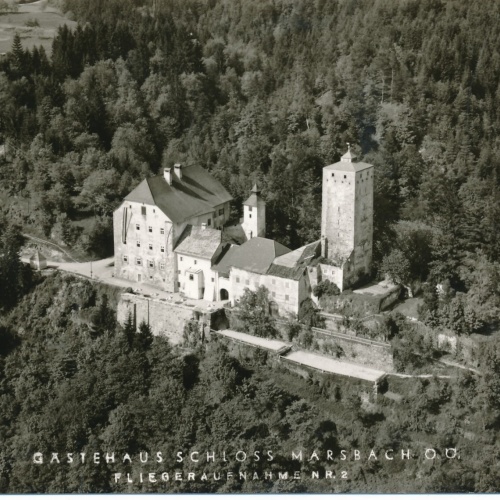 AK aus Marsbach Fliegeraufnahme Nr. 2 Oberösterreich Ansichtskarte (12948)