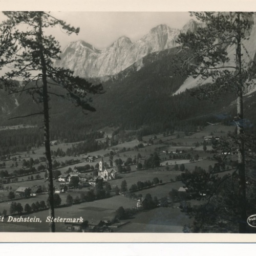 AK aus Ramsau mit Dachstein Steiermark Ansichtskarte (13019)
