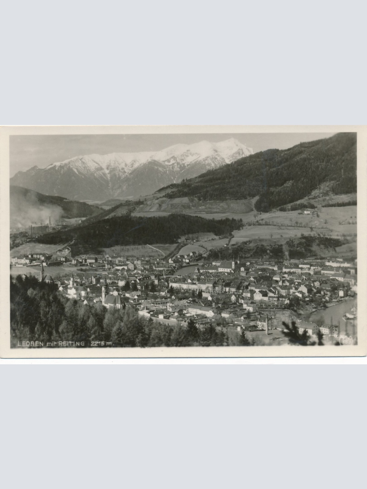 AK aus Leoben mit Reiting Steiermark Ansichtskarte (13012)