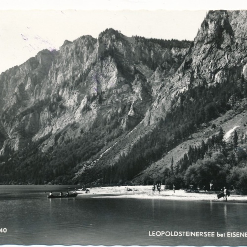 AK vom Leopoldsteiner - See Steiermark Ansichtskarte (13001)