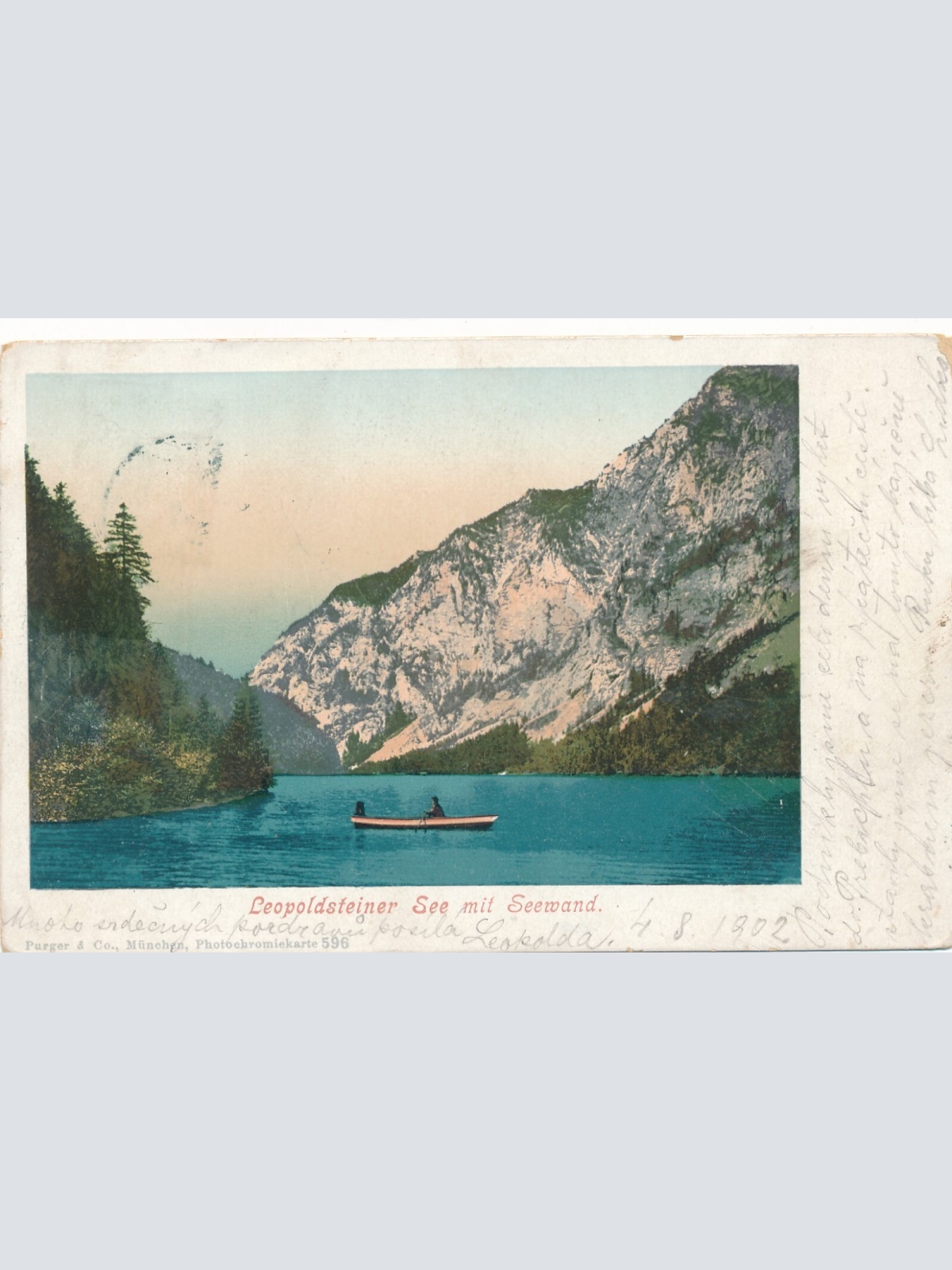 AK vom Leopoldsteiner - See Steiermark Ansichtskarte (13003)