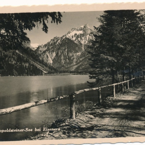 AK vom Leopoldsteiner - See Steiermark Ansichtskarte (13005)