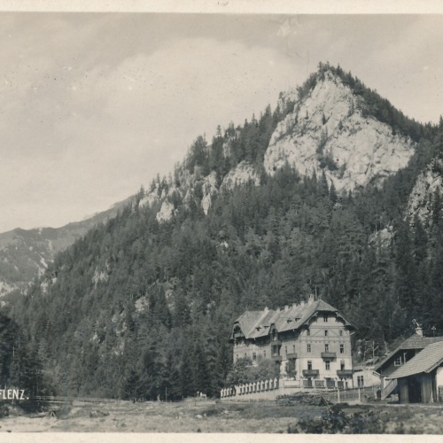 AK aus Aflenz mit Heilstätte Fölz Steiermark Ansichtskarte (13046)