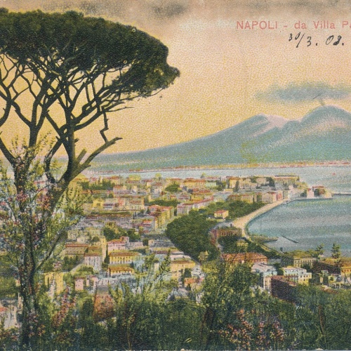 AK aus Napoli da Villa Patrizi al Vomera Italien Ansichtskarte (13442)