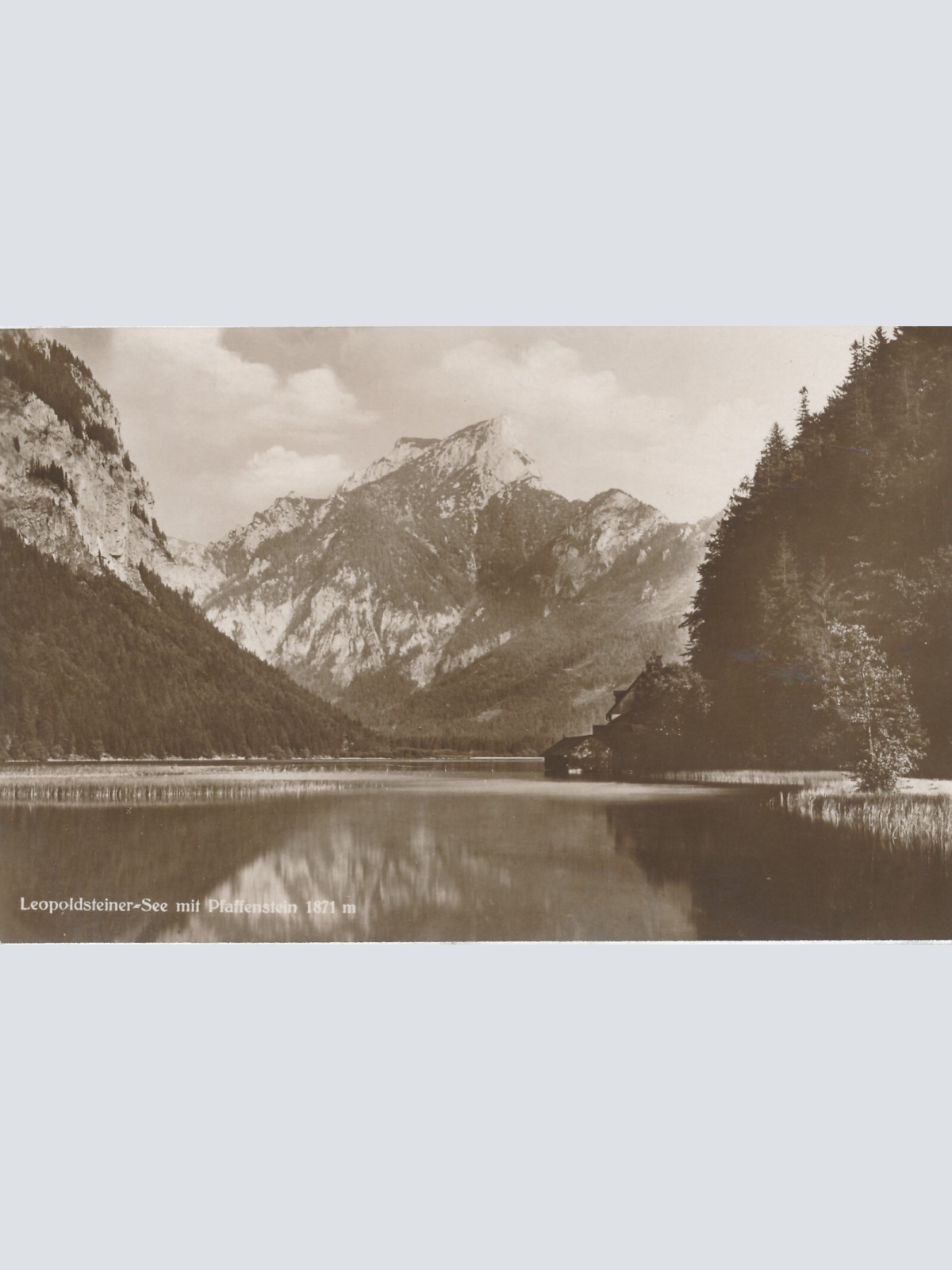 AK vom Leopoldsteinersee Steiermark Ansichtskarte (13051)