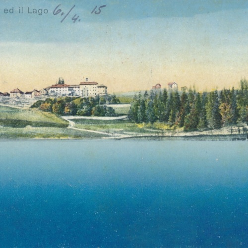 AK aus Lavarone ed il Lago Italien Ansichtskarte (13439)