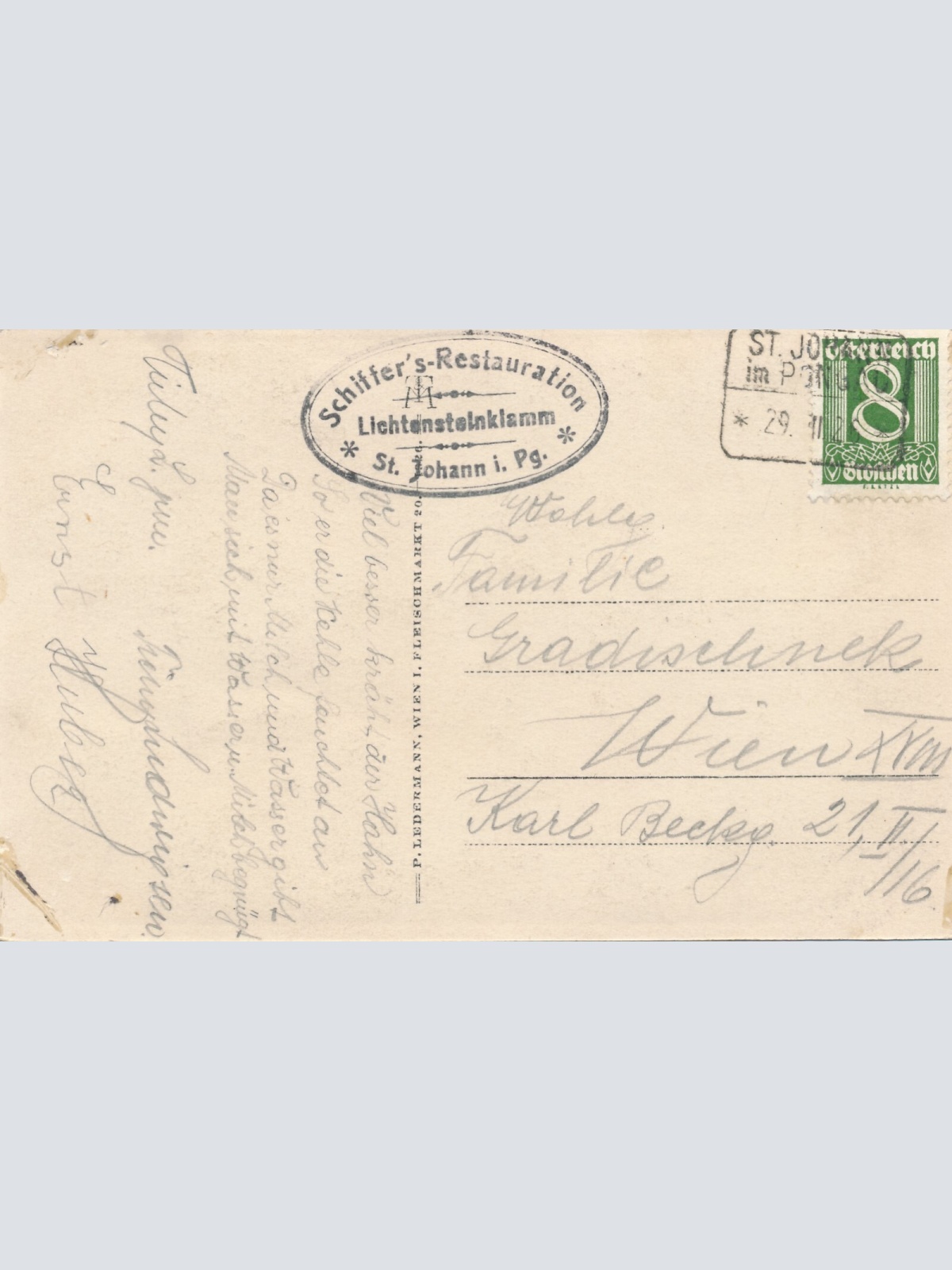 AK aus St. Johan im Pongau Salzburg Ansichtskarte (13424)