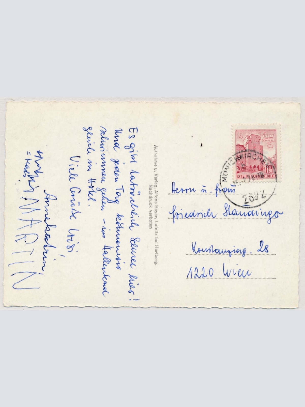 AK, Mönichkirchen, Niederösterreich (S3156)