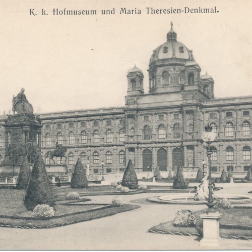 AK aus Wien K.K Hofmuseum Ansichtskarte (13392)