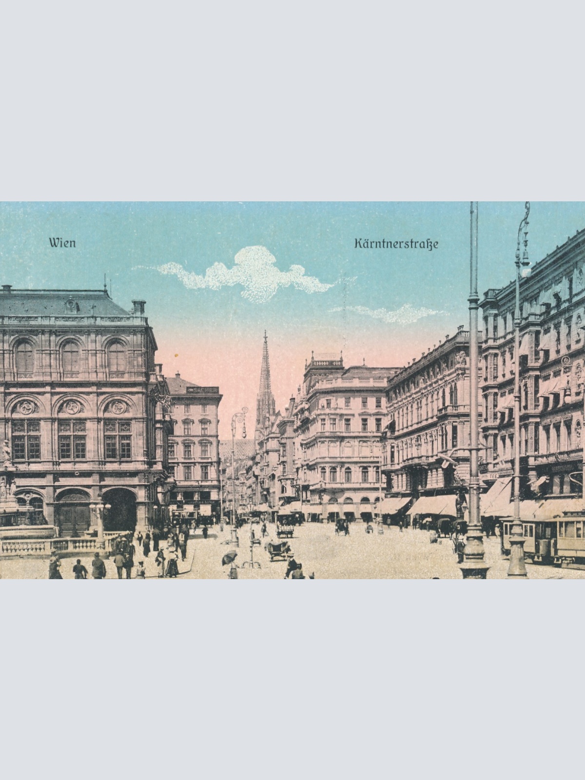 AK aus Wien Kärntnerstraße Ansichtskarte (13405)