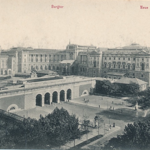 AK aus Wien Burgtor Ansichtskarte (13394)