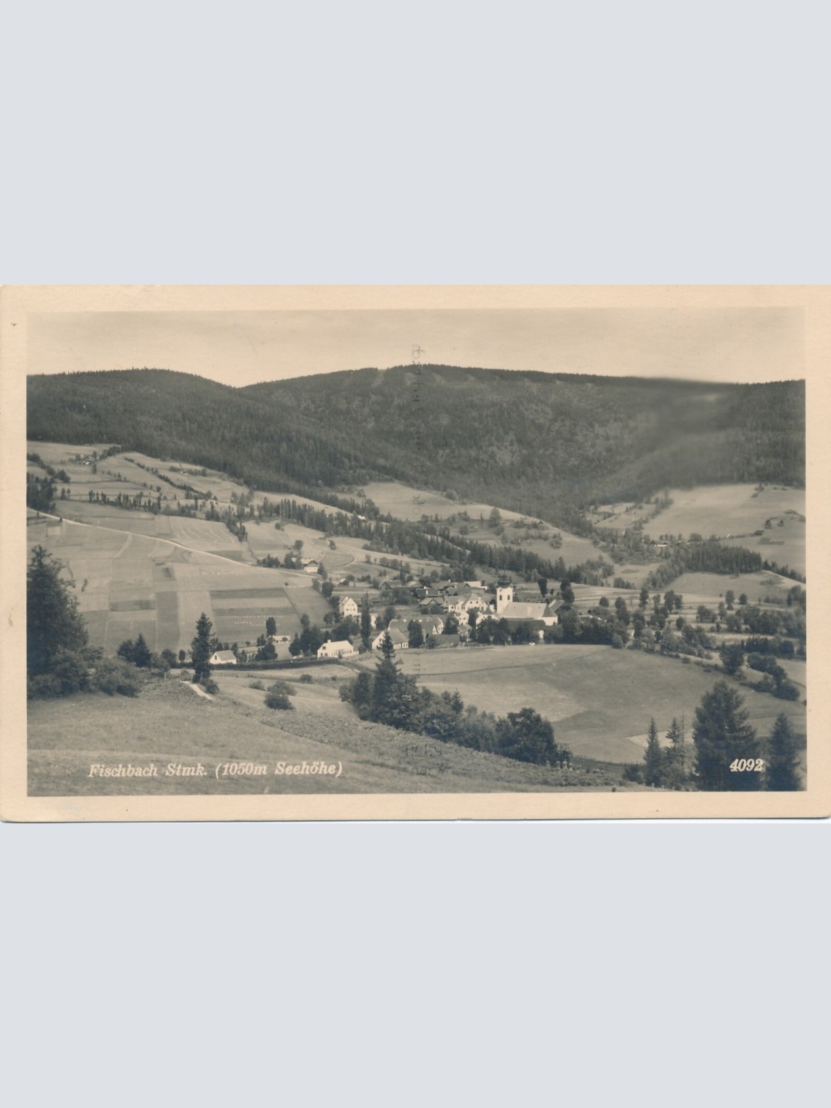 AK aus Fischbach Steiermark Ansichtskarte (13485)