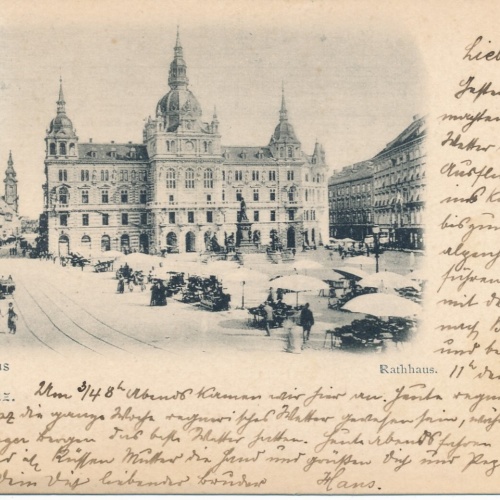 AK aus Graz Steiermark Ansichtskarte (13466)