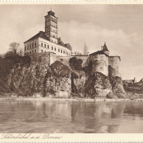 AK aus Schönbühel mit Schloss Niederösterreich Ansichtskarte (13536)