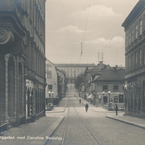 AK aus Uppsala Drottninggatan Schweden Ansichtskarte (12512)