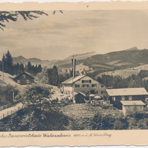 AK, Gasthof Walserschanz, Vorarlberg (S3107)