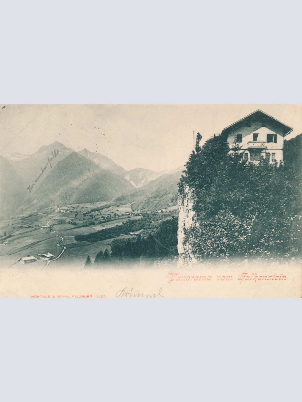 AK vom Falkenstein Salzburg Ansichtskarte (13265)