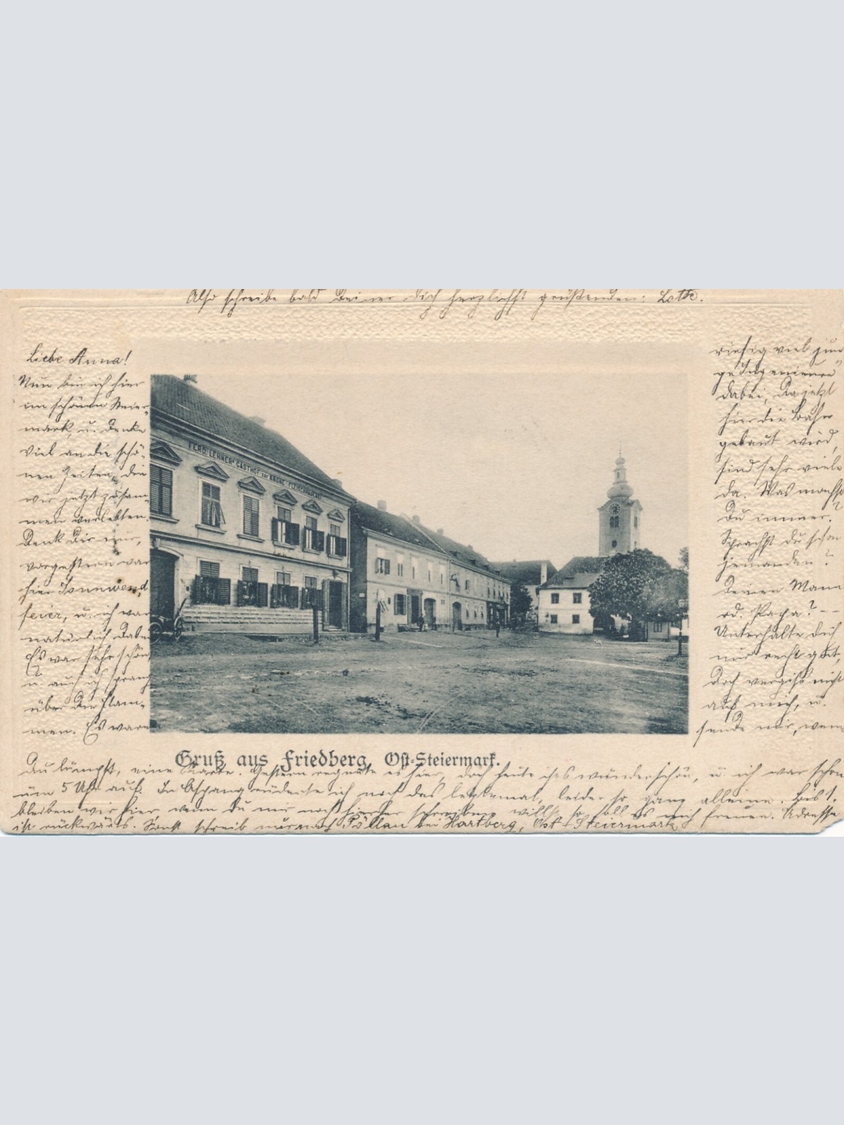 AK aus Friedberg Steiermark Ansichtskarte (13381)
