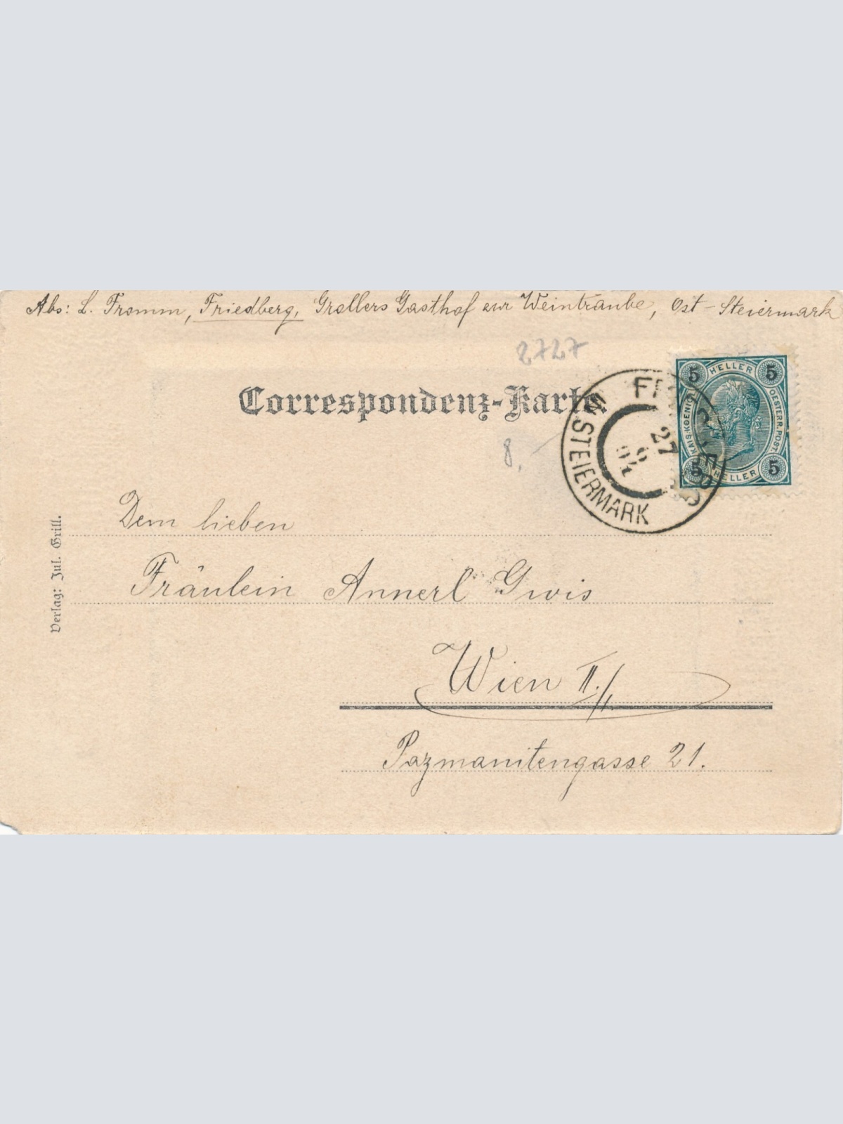 AK aus Friedberg Steiermark Ansichtskarte (13381)