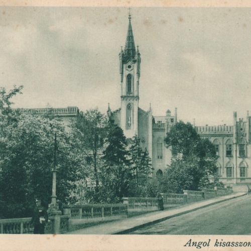 AK aus Veszprem Angol kisasszonyok intezete Ungarn Ansichtskarte (12822)