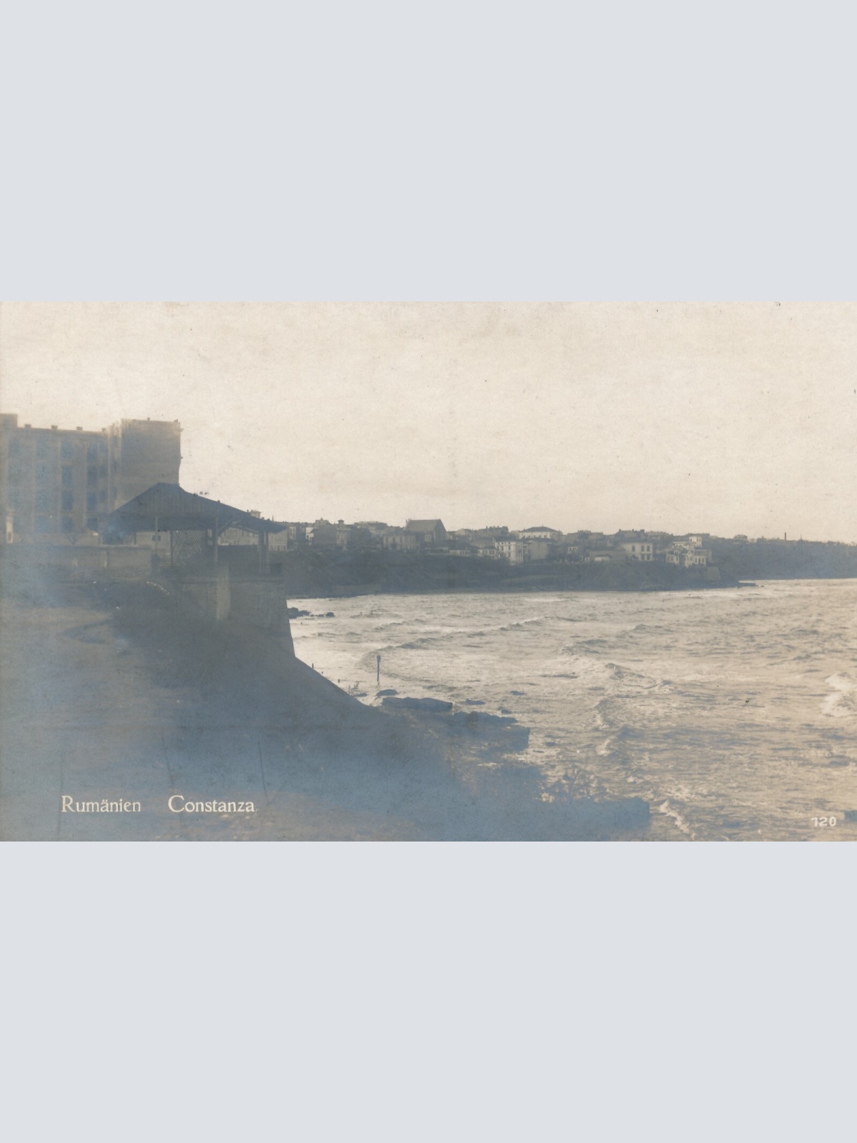 AK aus Constanza am Strand Rumänien Ansichtskarte (13427)