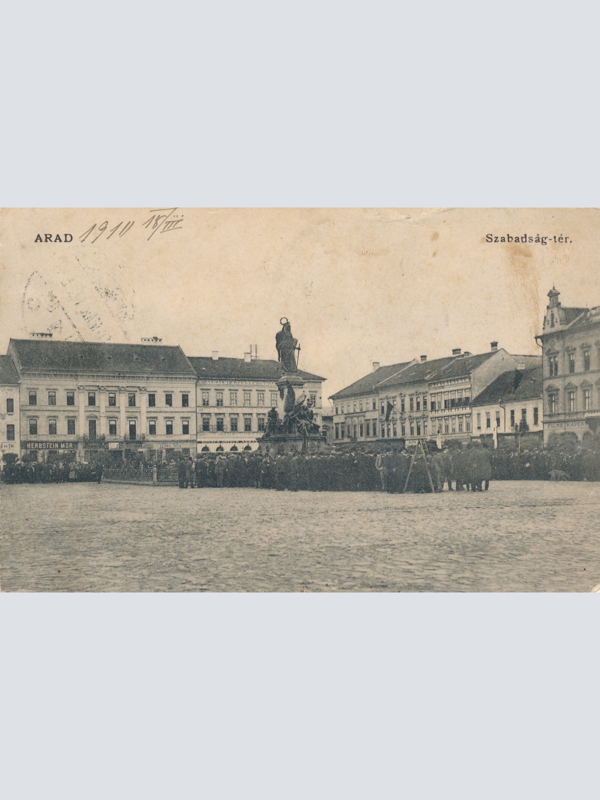 AK aus Arad Szabadsag - ter Rumänien Ansichtskarte (13325)