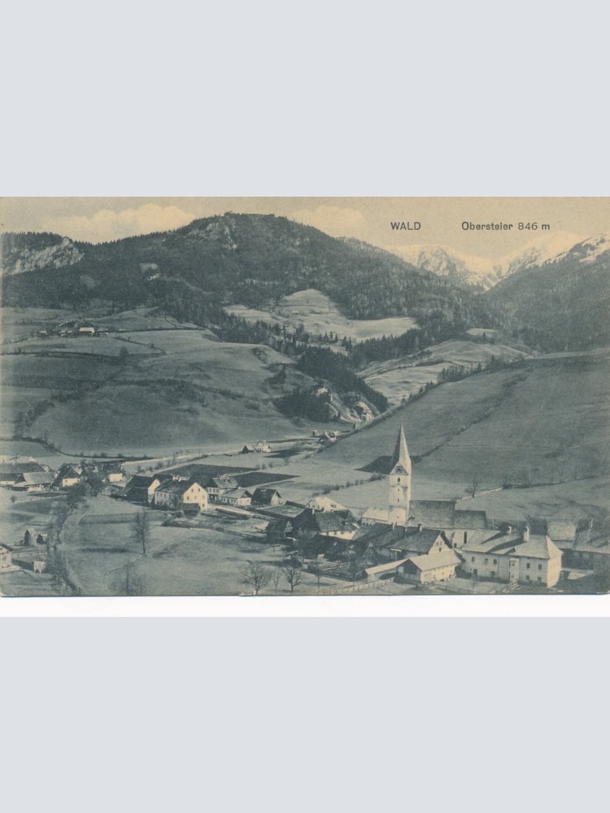 AK aus Wald Obersteiermark Steiermark Ansichtskarte (13479)