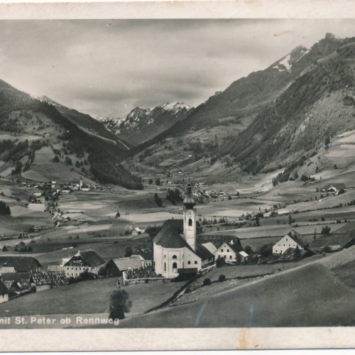 AK aus St. Georgen mit St. Peter Kärnten Ansichtskarte (13338)