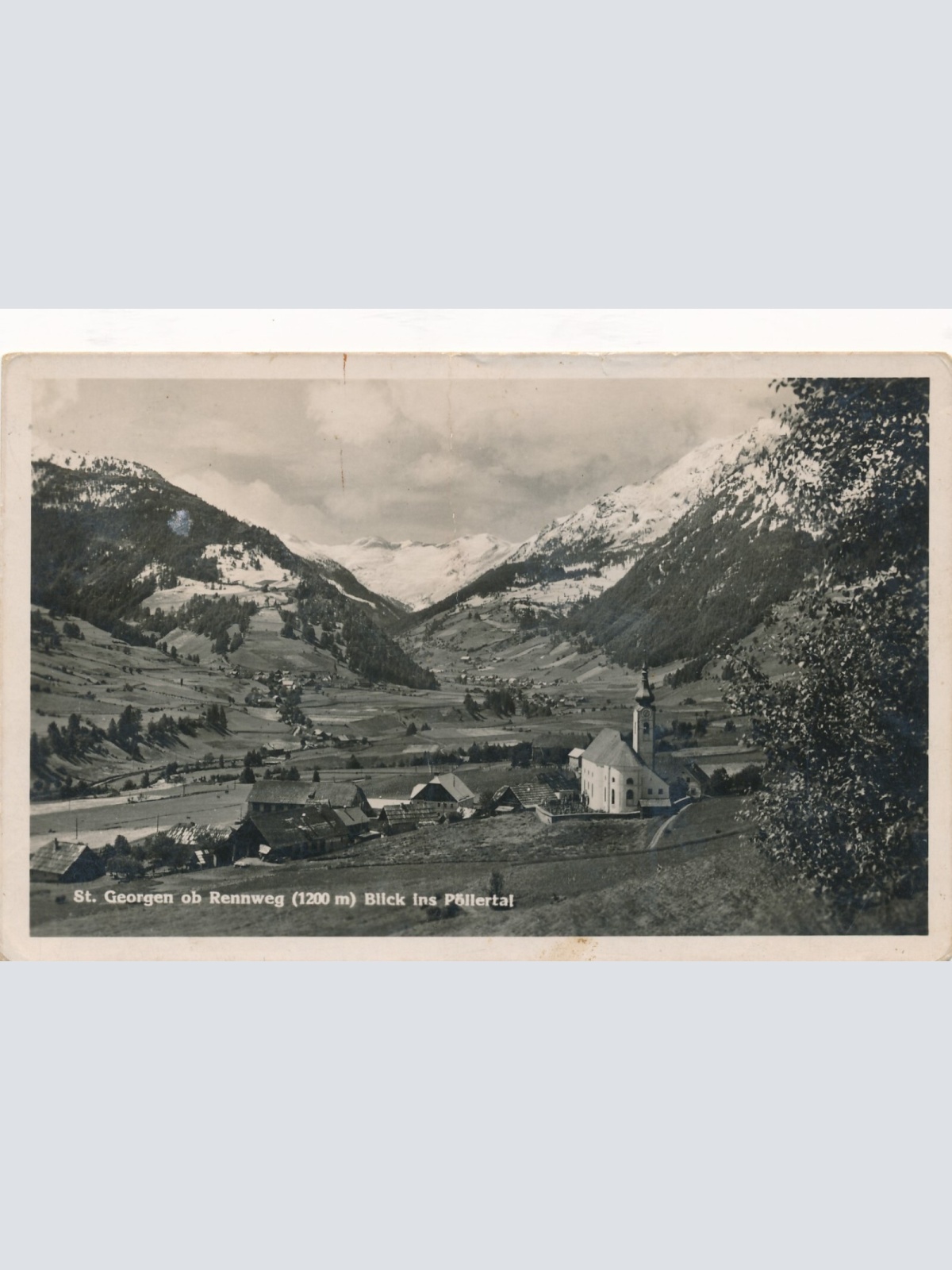 AK aus St. Georgen ob Rennweg Kärnten Ansichtskarte (13340)