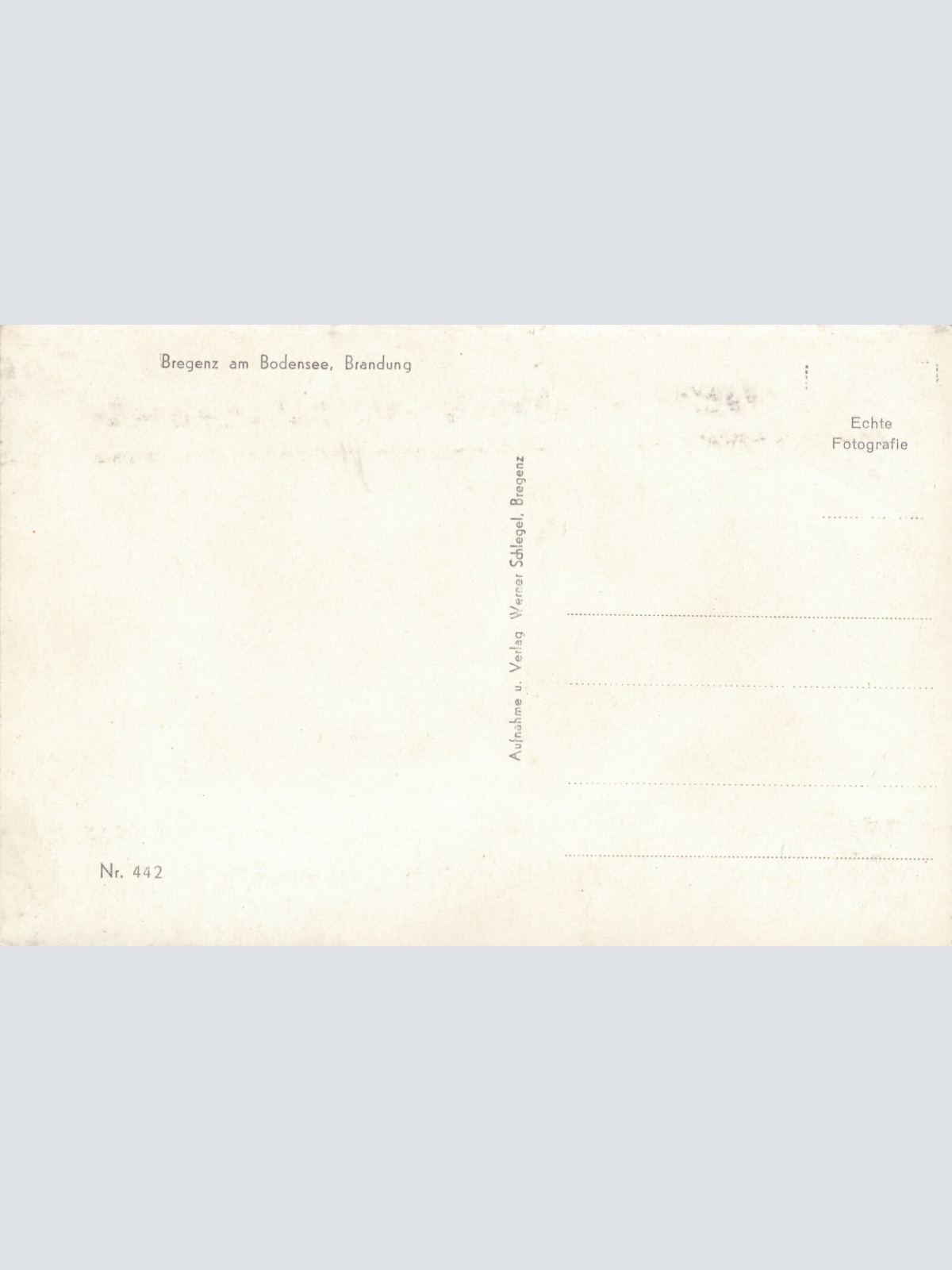 AK, Bregenz am Bodensee, Vorarlberg (S3430)