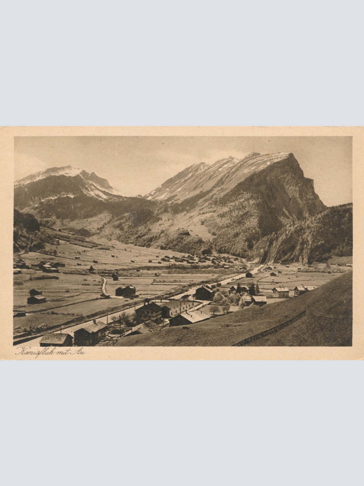 AK, Kanisfluh mit Au, Vorarlberg (S3415)