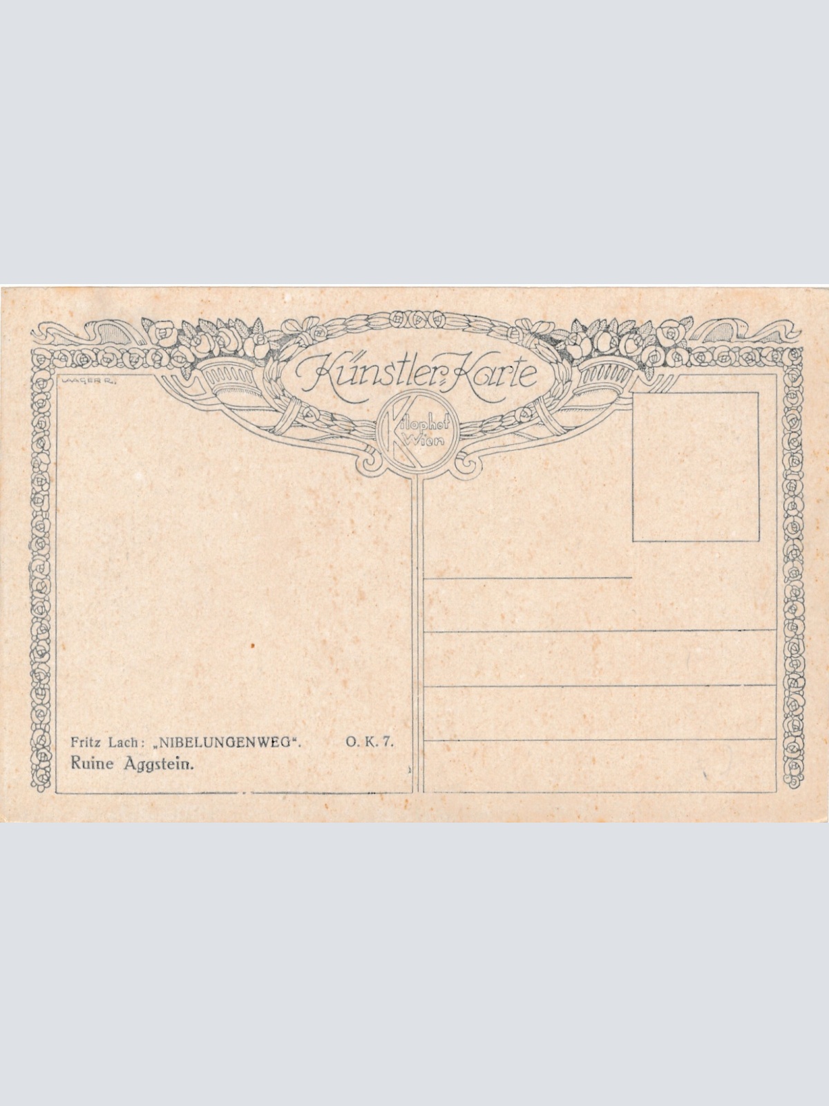 AK, Ruine Aggstein, Niederösterreich (S3460)