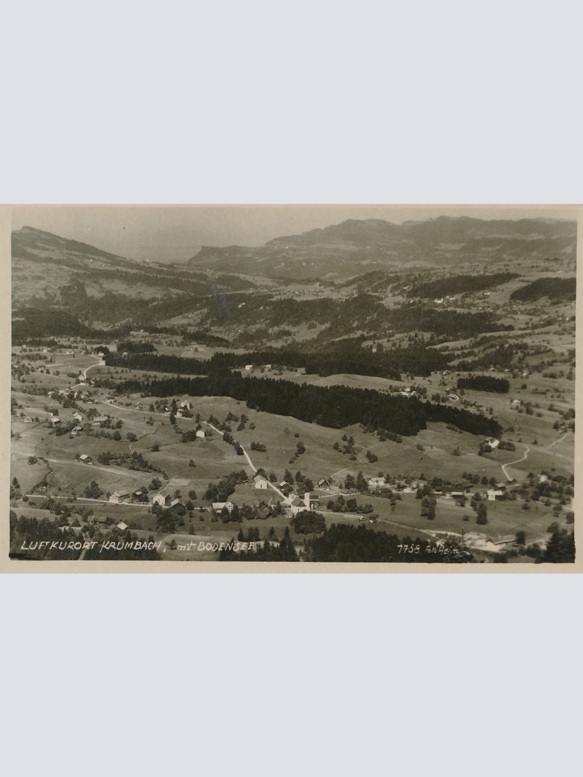 AK, Krumbach mit Bodensee, Niederösterreich (S3372)