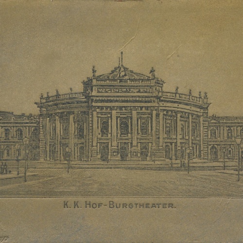 AK, K. K. Hof- Burgtheater, Wien (S3401)