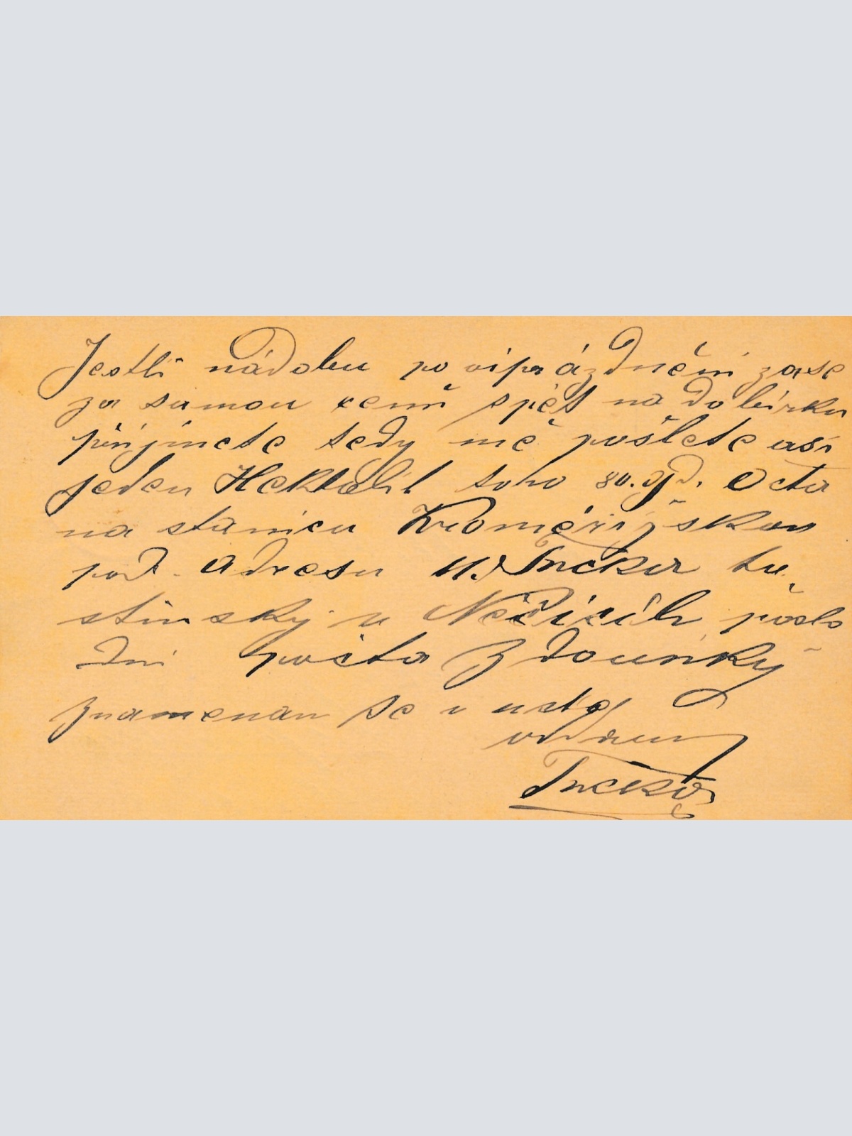 2 Kreuzer - Ganzsachen - Karte 1882 aus Kremsier Römeritz (13580)